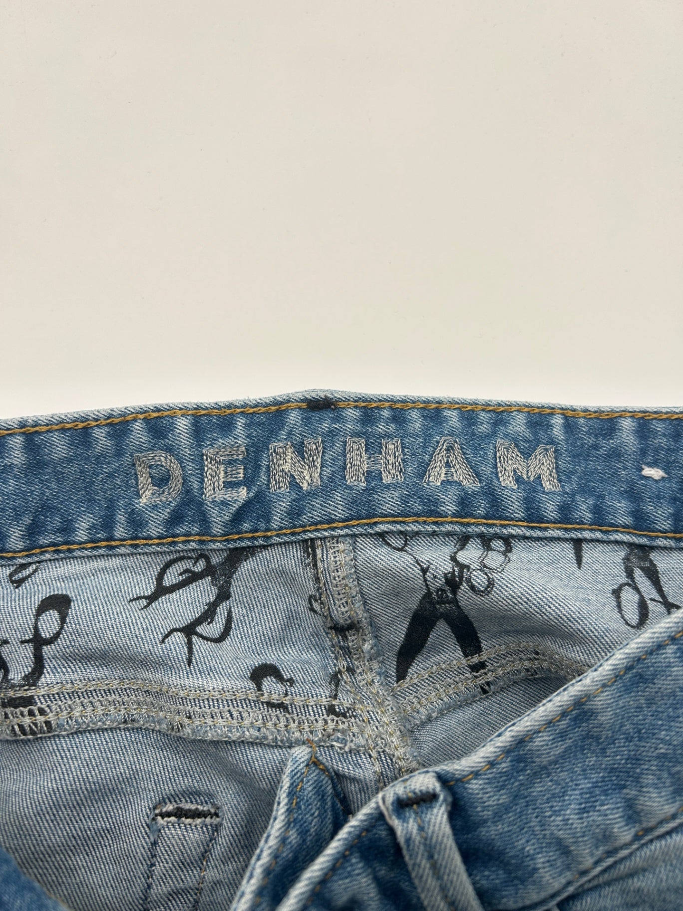 Denham Jeans W32 L34 Light Blue
