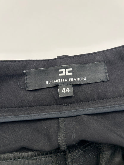 Elisabetta Franchi 44 Pants Black
