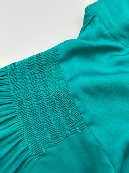 GIGUE Blouse M Teal