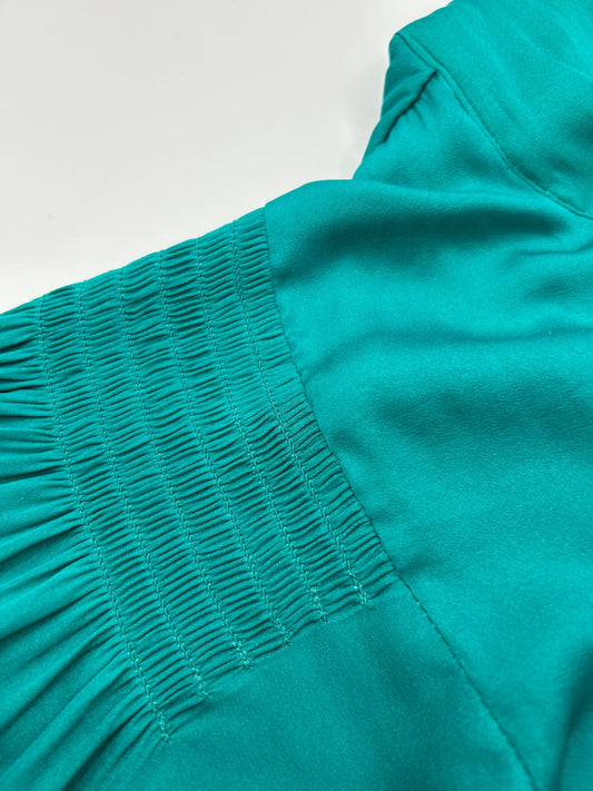 GIGUE Blouse M Teal