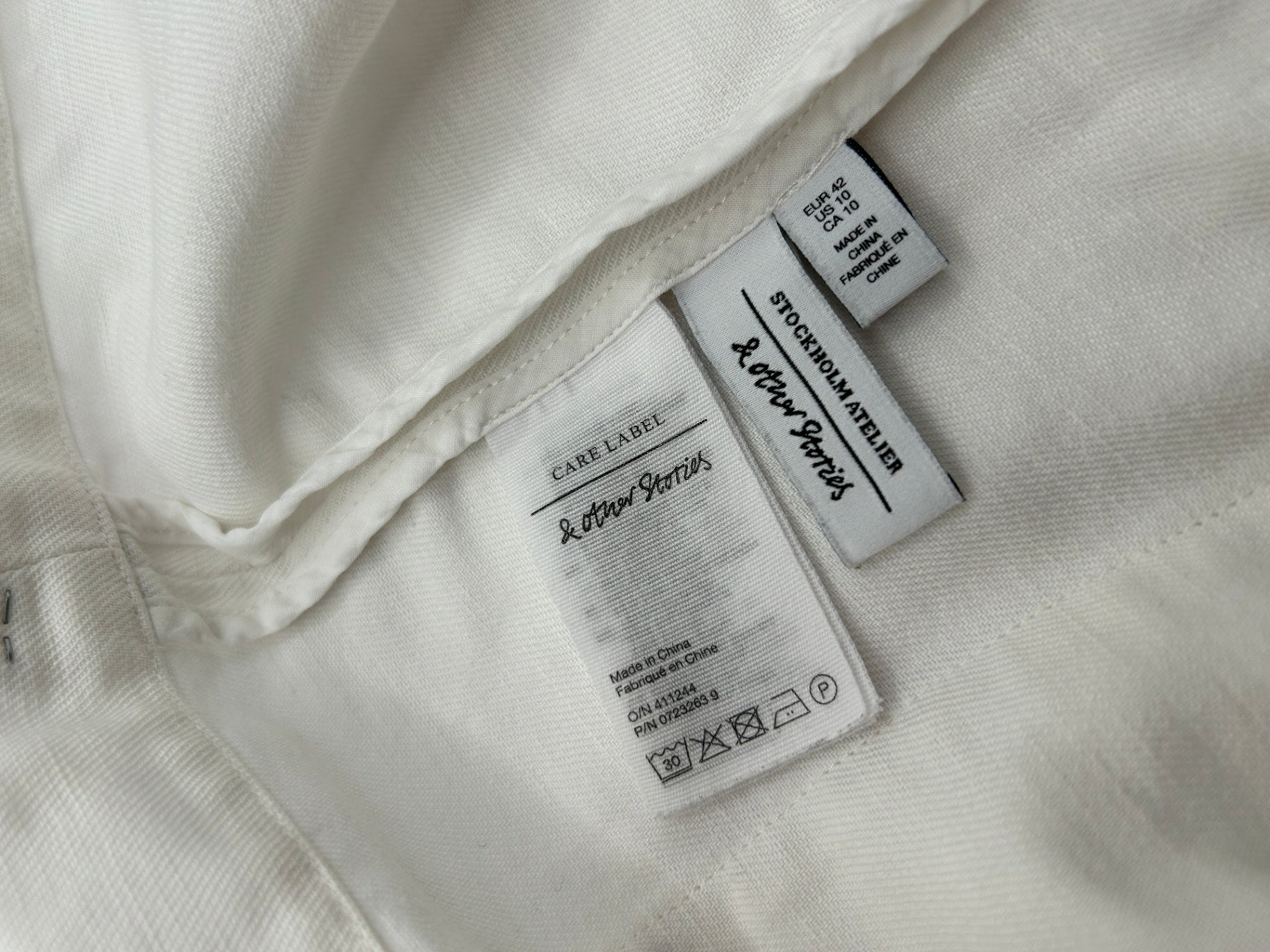 &Other Stories Blazer 42 Ivory