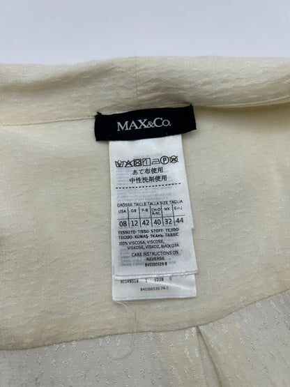 Max&Co Blouse 44 Cream/Off-white