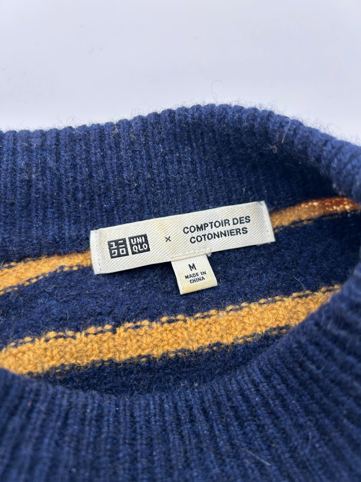 Uniqlo x Comptoir des Cotonniers Sweater M Navy blue and yellow