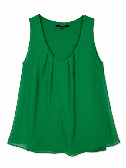 Promiss Sleeveless Top Green S