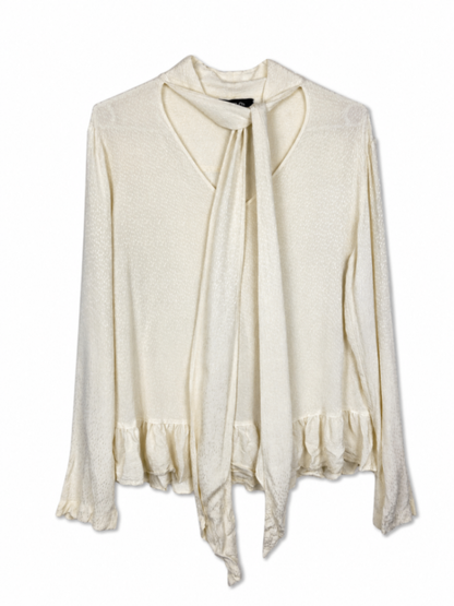 Max&Co Blouse 44 Cream/Off-white