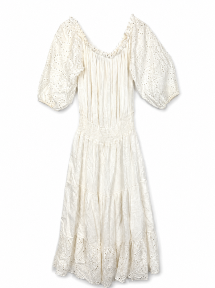 Ambika Dress Cream/Off-white