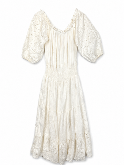 Ambika Dress Cream/Off-white
