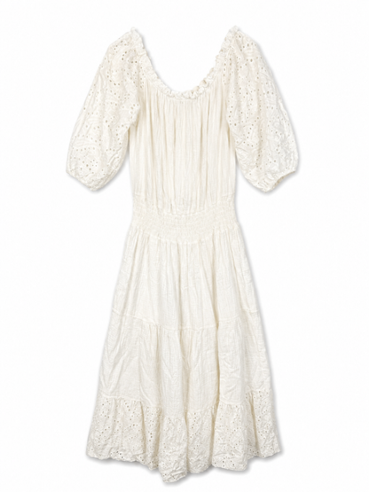 Ambika Dress Cream/Off-white