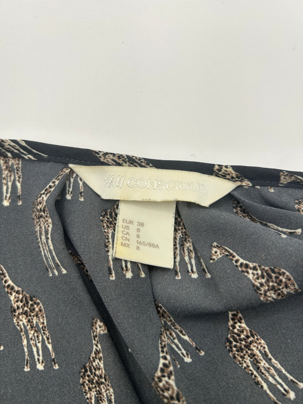 H&M Conscious Top / T-shirt Grey 38