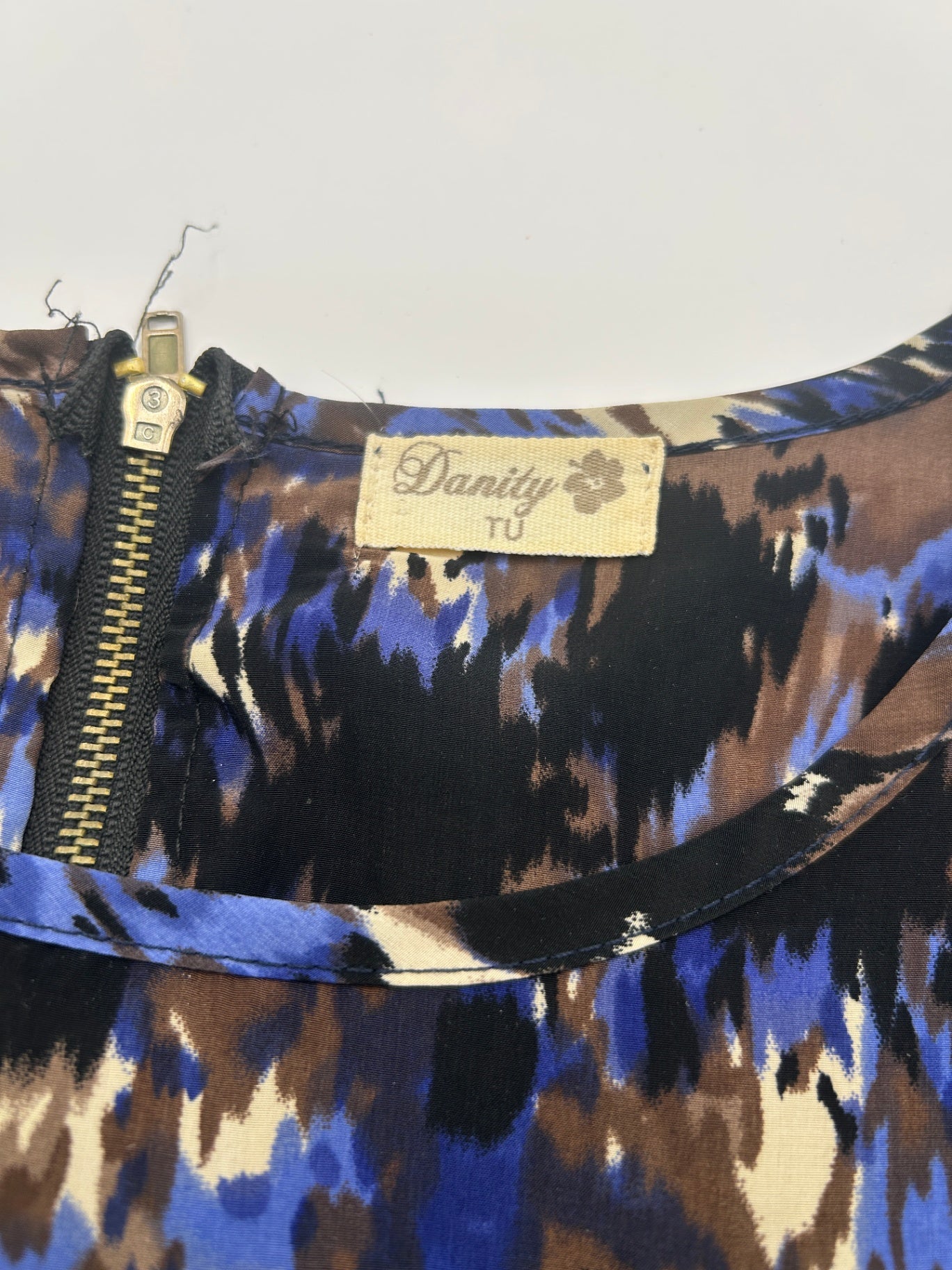 Dainty Blouse No Size Multicolor (Brown, Black, Blue, Cream)
