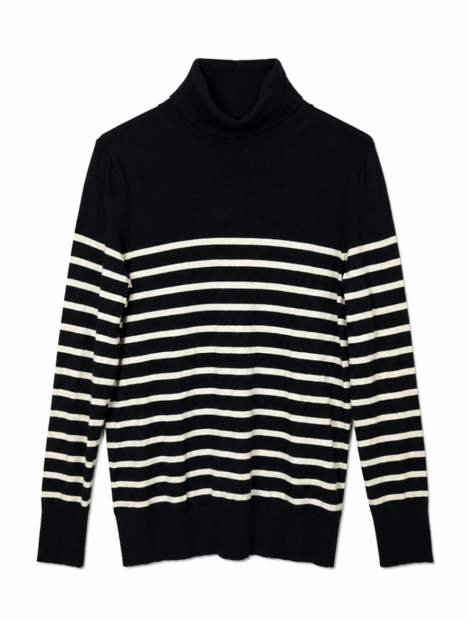 Banana Republic Sweater Black and White M