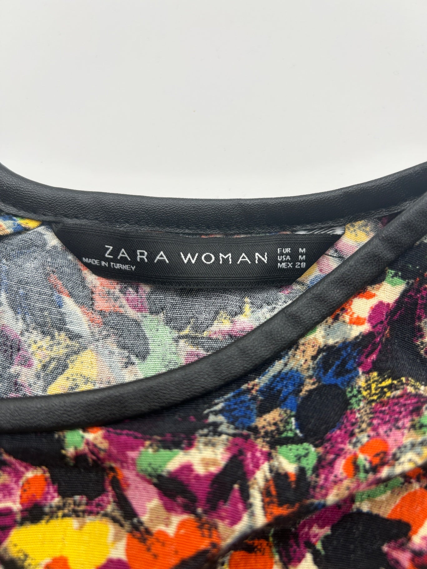Zara Blouse M Multicolor