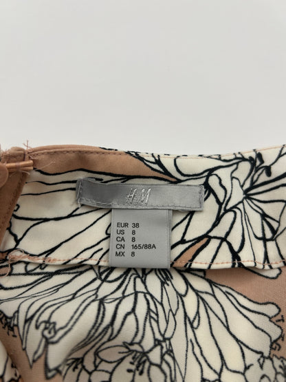 H&M Long Sleeve Shirt 38 Beige