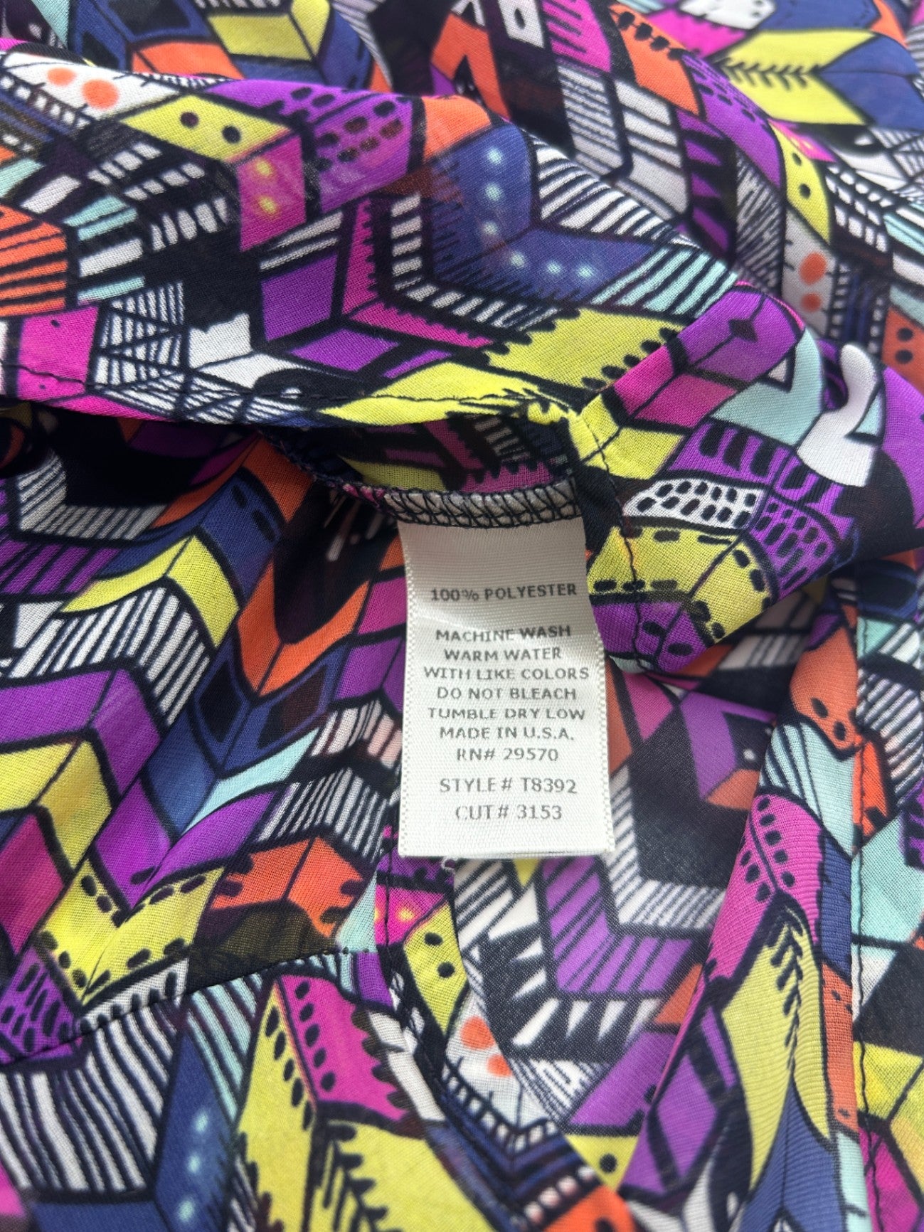 Unknown Tank Top L Multicolor