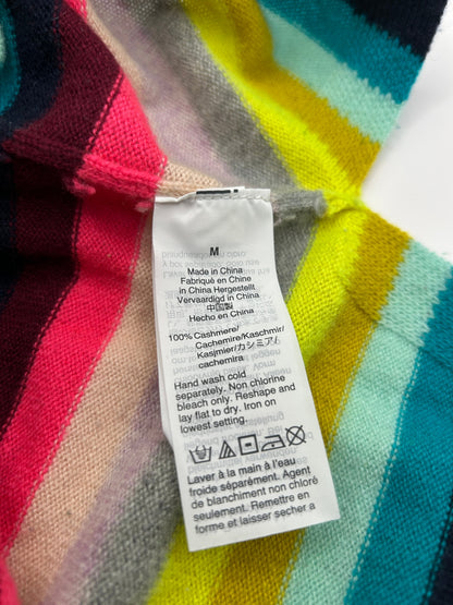J.Crew Sweater M Multicolor (Pink, Yellow, Aqua, Black, Gray)
