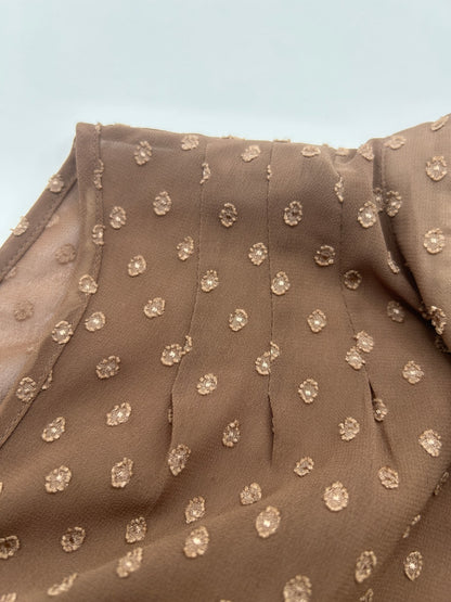 H&M Shirt Brown 42