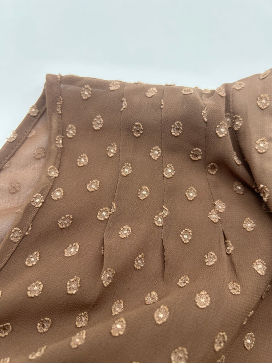 H&M Shirt Brown 42