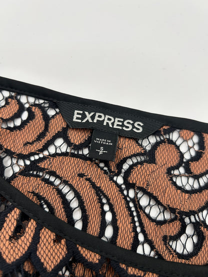 EXPRESS T-Shirt M Black and Beige S