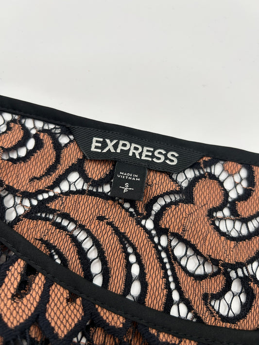 EXPRESS T-Shirt M Black and Beige S