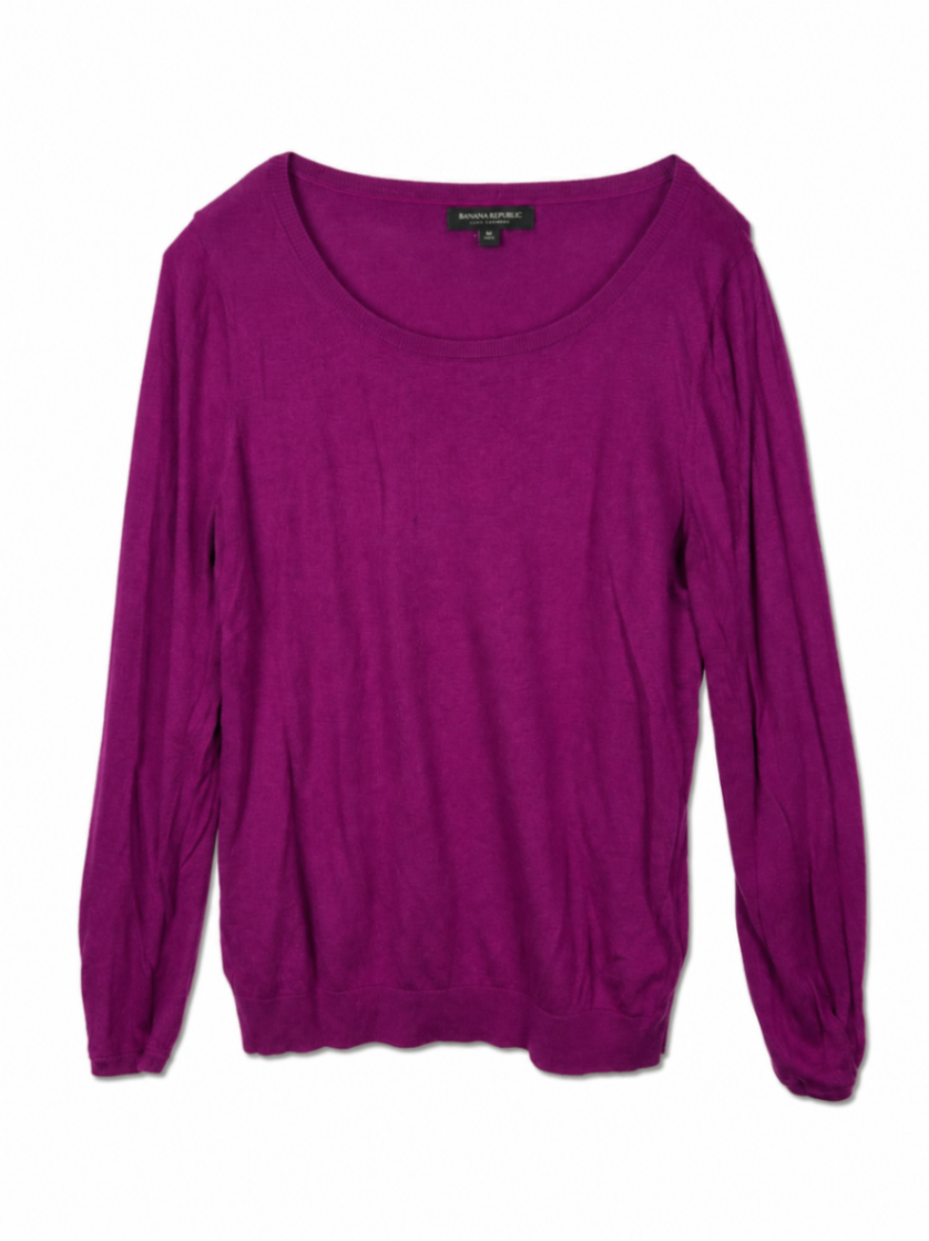 Banana Republic Sweater M Magenta