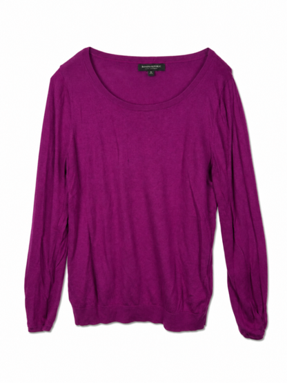Banana Republic Sweater M Magenta