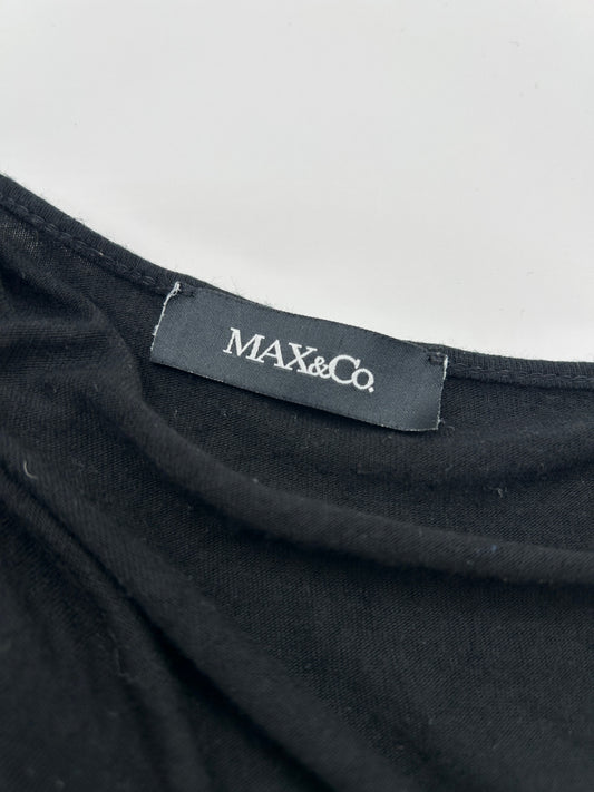 MAX&Co. Black Long Sleeve Top M