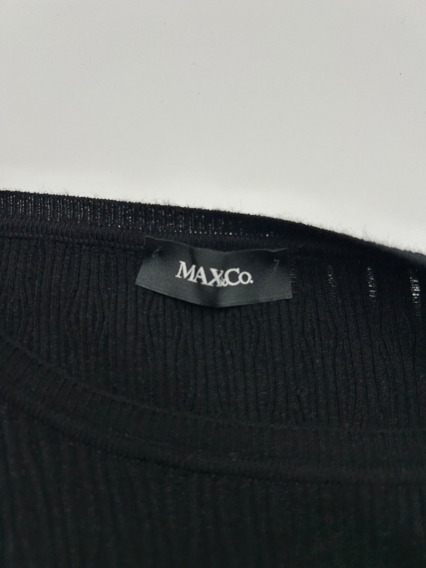 MAX&Co. Black Longsleeve Top L
