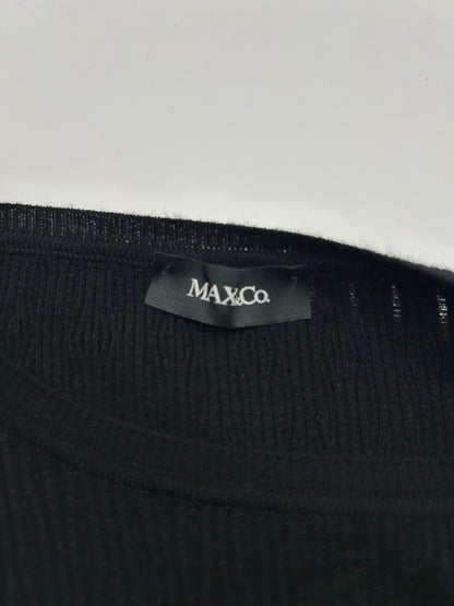 MAX&Co. Black Longsleeve Top L