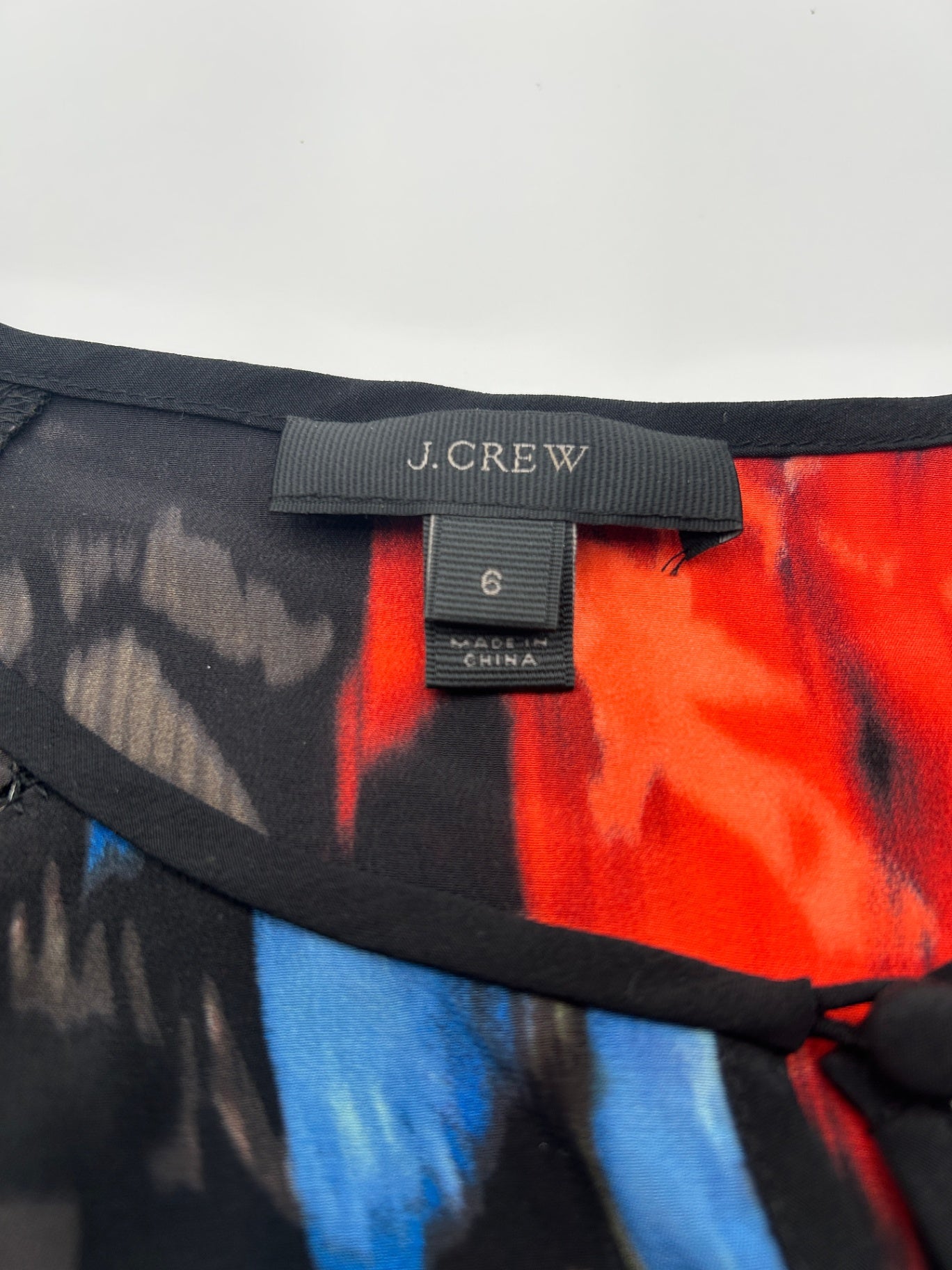 J.Crew Tank Top L Multicolor (Red, Black, Blue, Green, Gray)