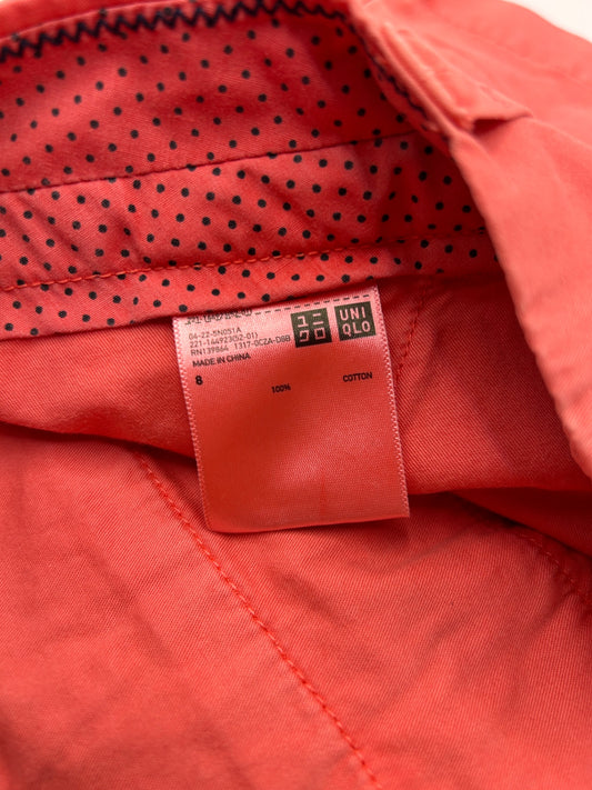 Uniqlo Shorts 8 Coral