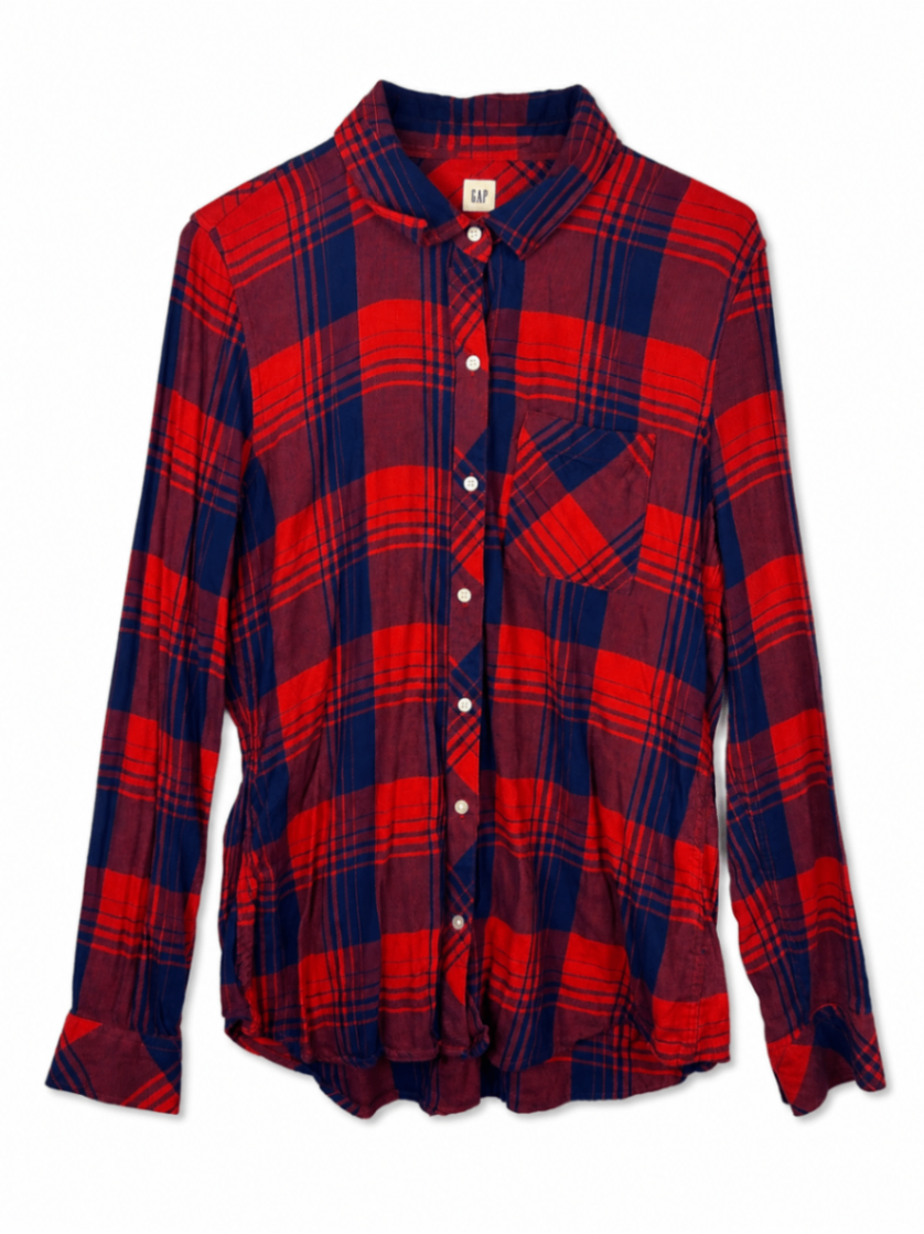 GAP Shirt M Red, Blue