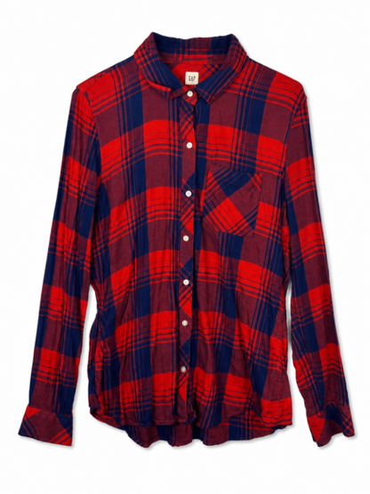 GAP Shirt M Red, Blue