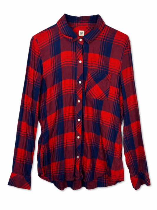 GAP Shirt M Red, Blue