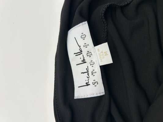 Nicole Miller Dress M Black