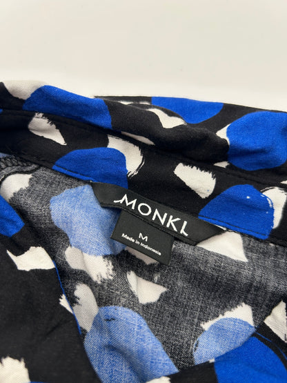 MONKI Dress M Black, Blue, White