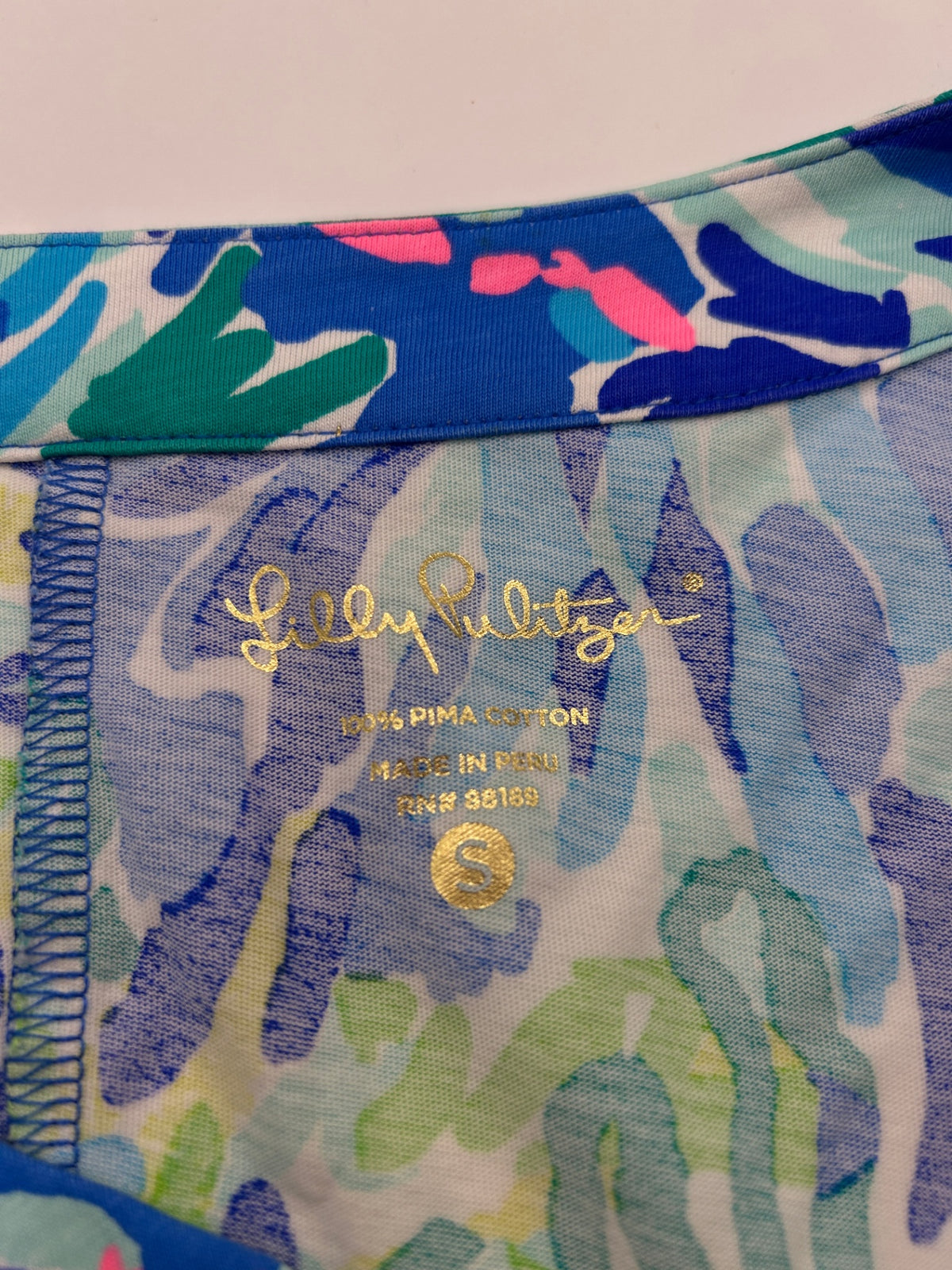 Lilly Pulitzer S Multicolor (blue, green, pink, purple)