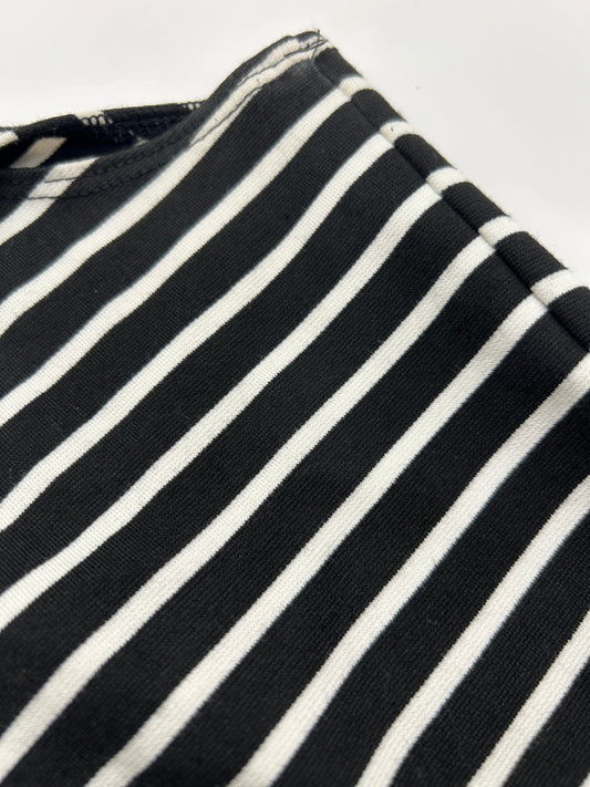 Bardot Dress M Black and white