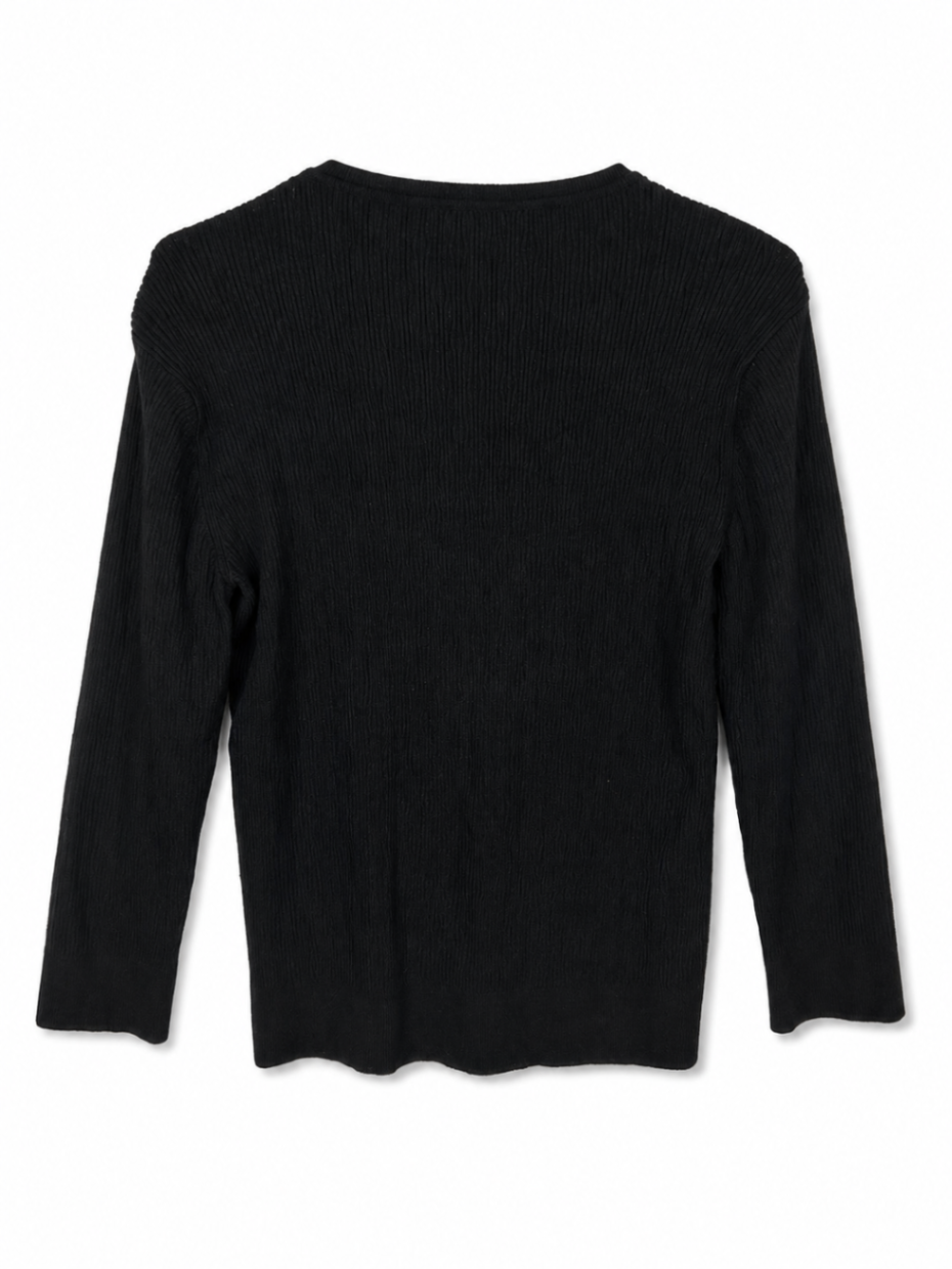 MAX&Co. Black Longsleeve Top L