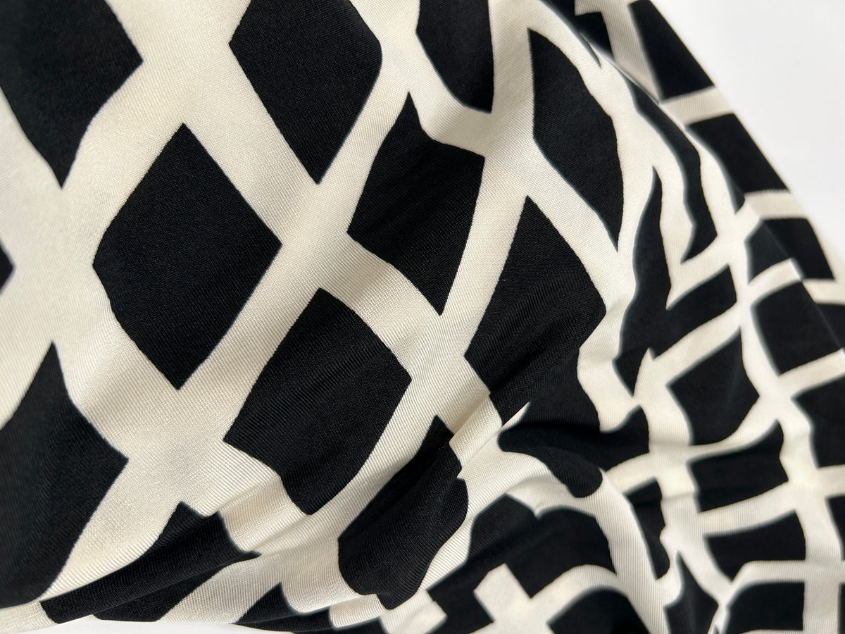 Mango Suit Dress M Black and White