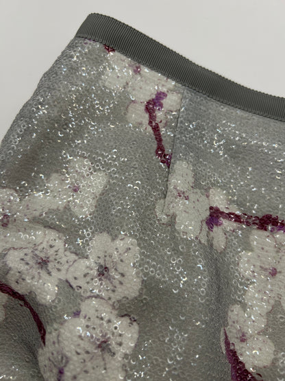 ELIE TAHARI IT42 Skirt Silver