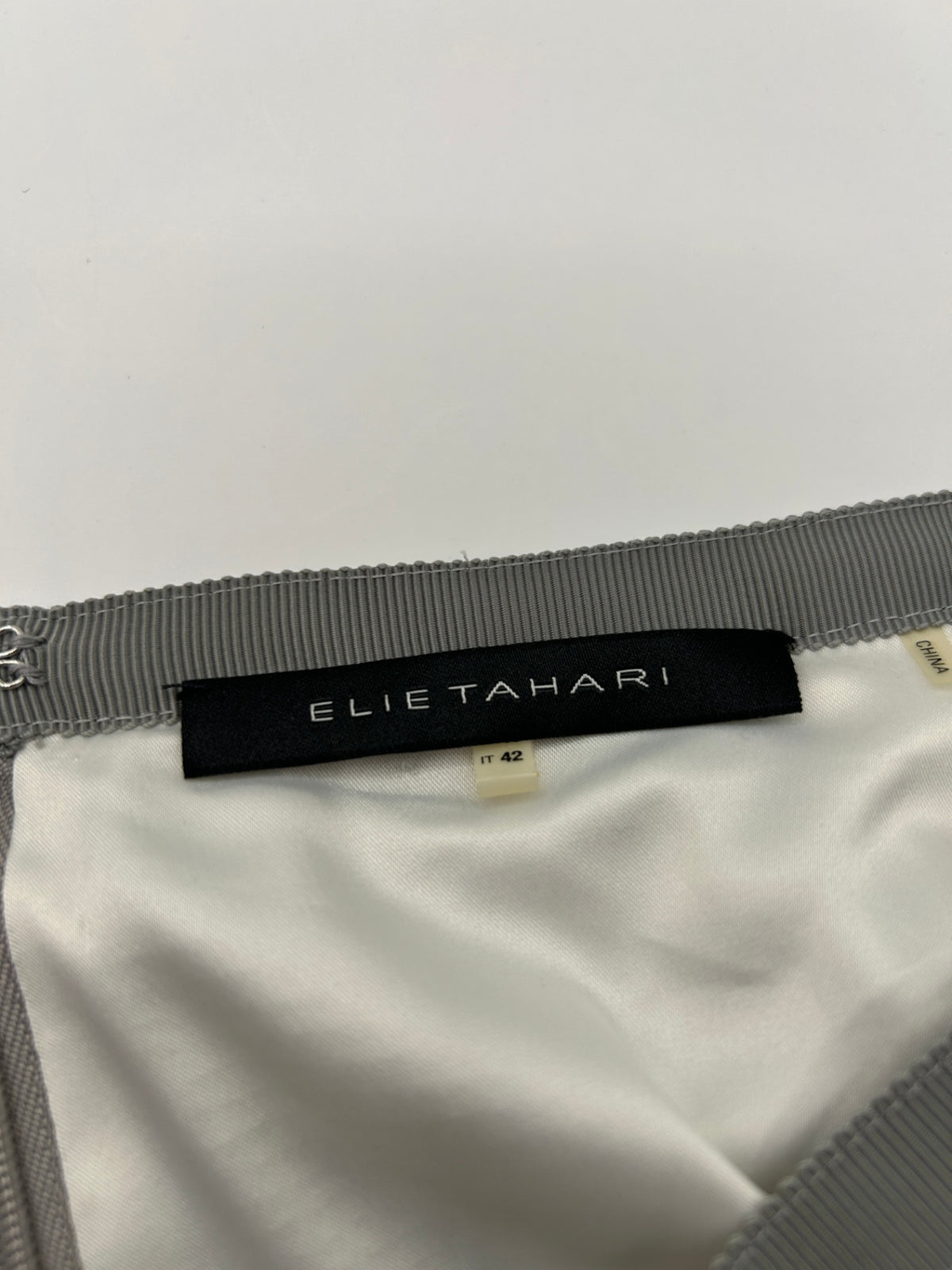 ELIE TAHARI IT42 Skirt Silver