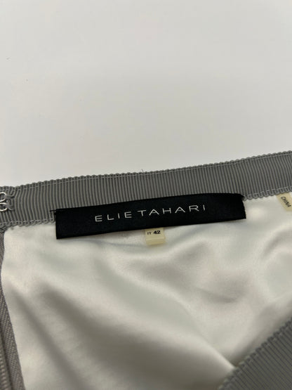 ELIE TAHARI IT42 Skirt Silver