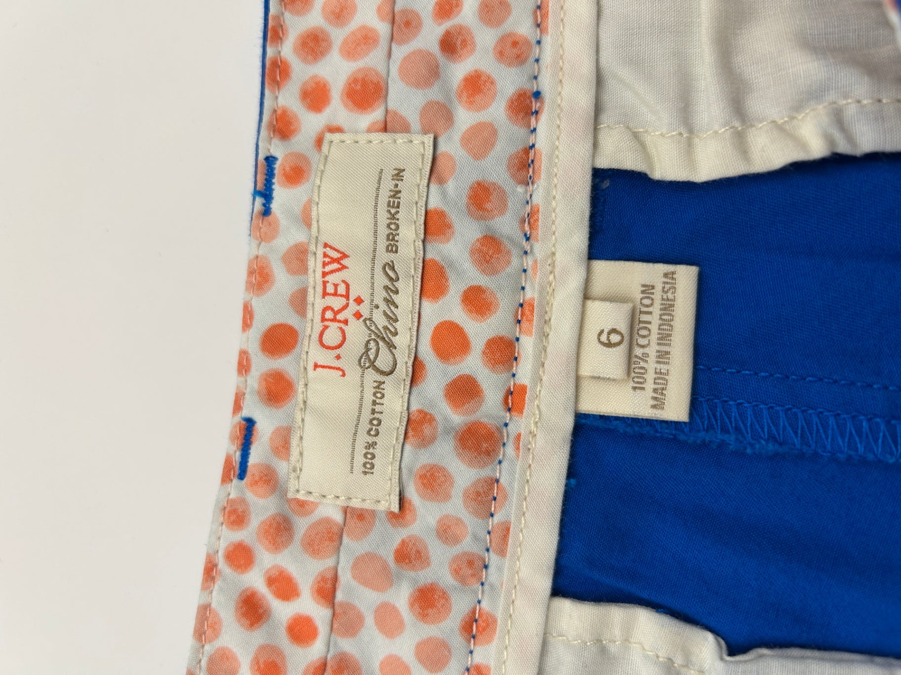 J. Crew Shorts 6 Blue