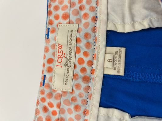 J. Crew Shorts 6 Blue