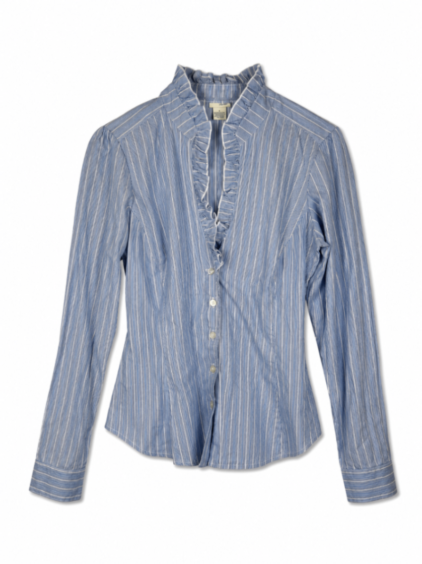 Odille Shirt 6 Blue and white striped