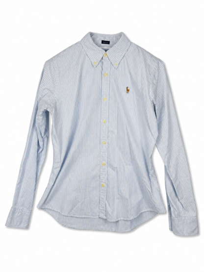 Ralph Lauren Shirt 6 Light Blue and White