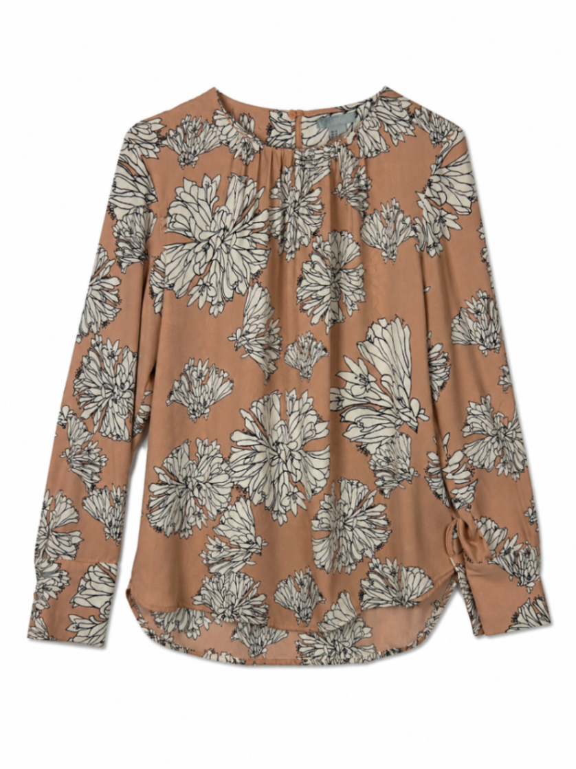 H&M Long Sleeve Shirt 38 Beige
