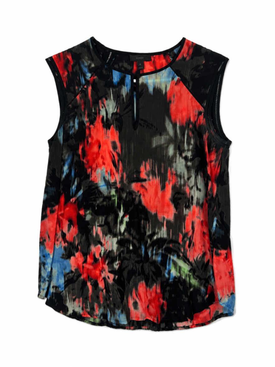J.Crew Tank Top L Multicolor (Red, Black, Blue, Green, Gray)