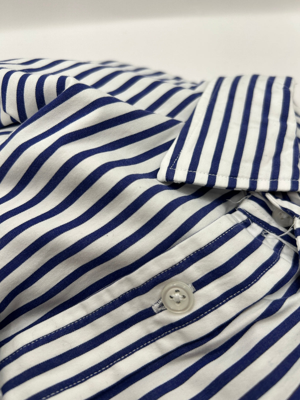 Polo Ralph Lauren Shirt 8 Navy and white
