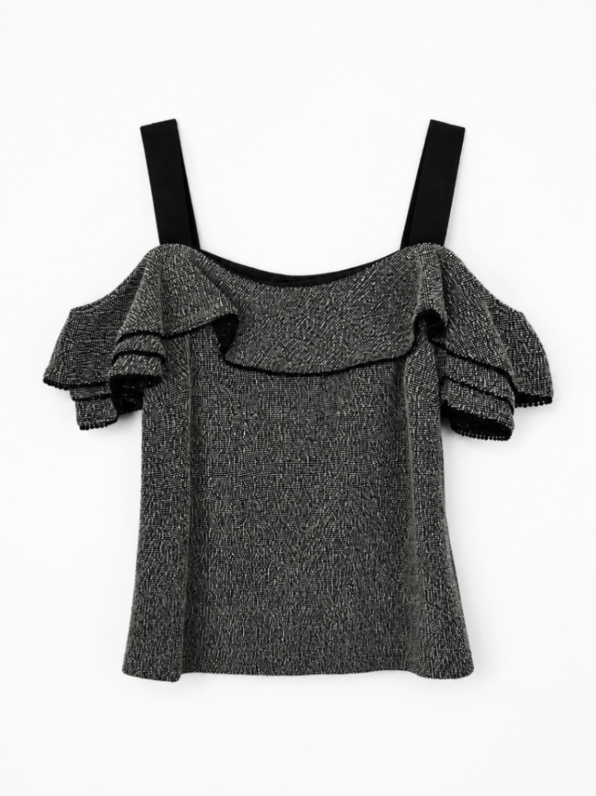 Banana Republic Tank Top Black and white M